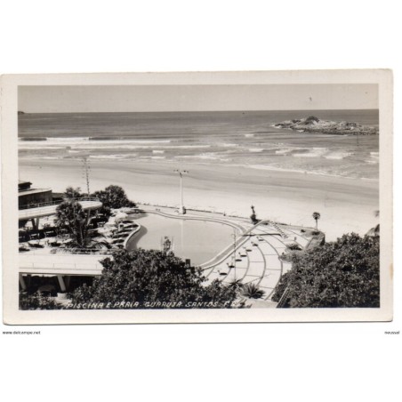 Foto de piscina e praia  guaruja santos