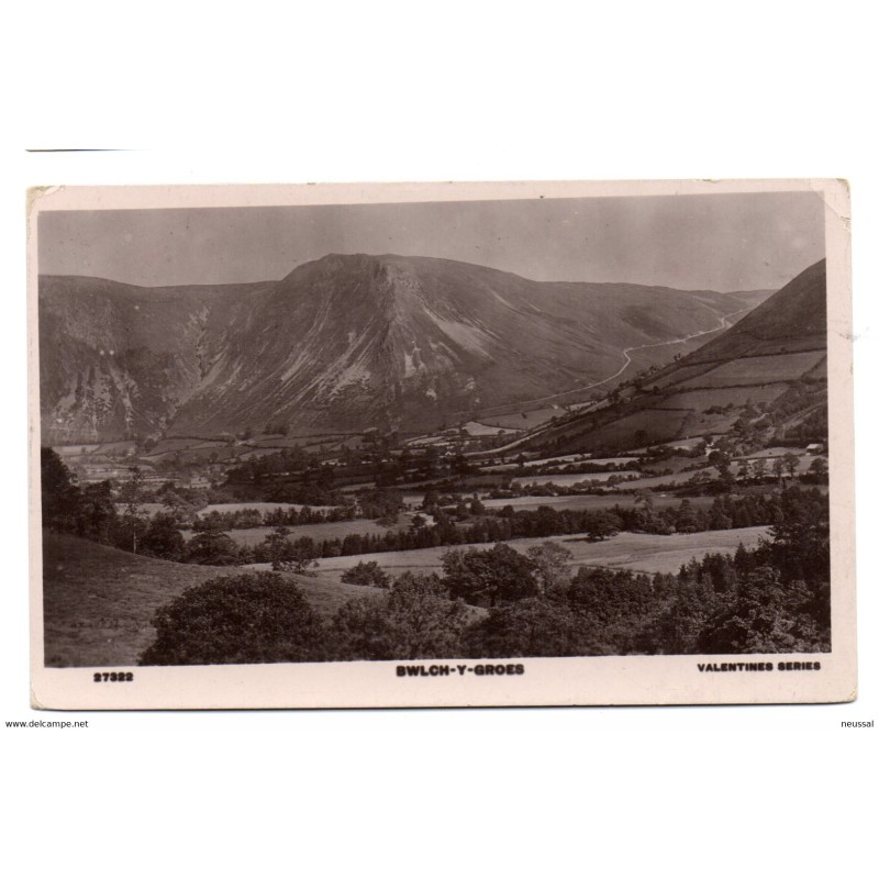 Tarjeta postal de bwlch y groes Tarjeta postal de bwlch y groes