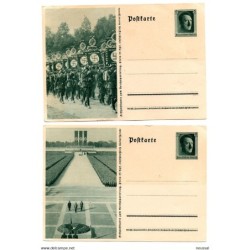 2 enteros postales de alemania imperio