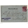 Entero postal de austria matasellos tulln 1887