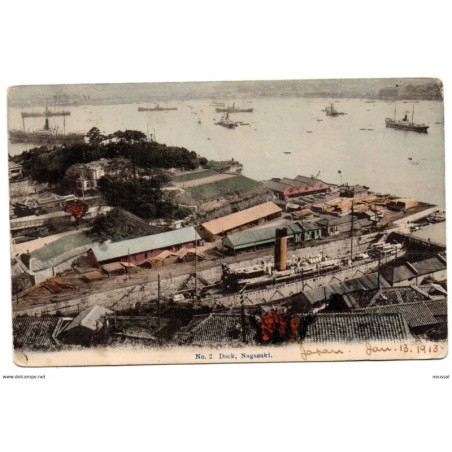 Tarjeta postal de  nagasaki  circulada