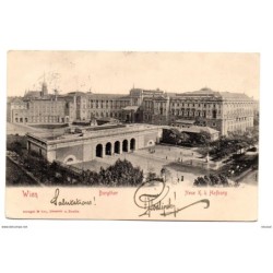 Tarjeta postal de  burgthor wien circulada