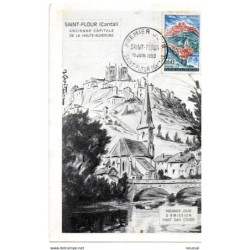 Tarjeta maxima de francia de 1963