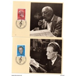 Serie tarjetas maximas de suiza 1985