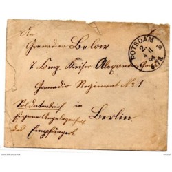 Carta  de 1894 matasello postdam