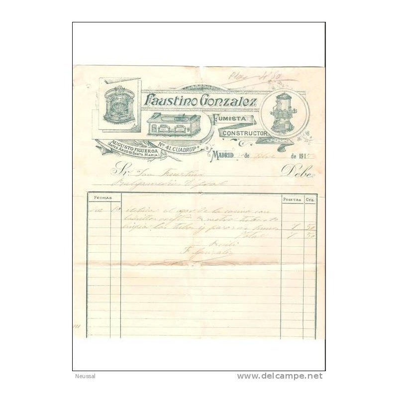 Papel de 1915 Papel de 1915