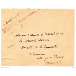 Carta  de 1945 maroc matasellos 3 region militar