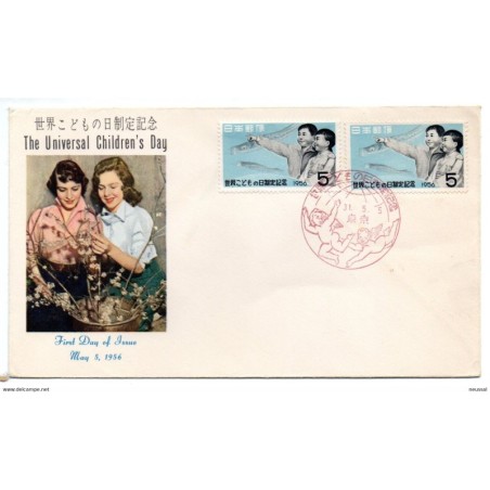 Sobre de japon de 1956