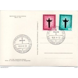 Tarjeta con matasellos commemorativa de 1968