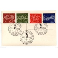 Tarjeta con matasellos commemorativa de 1960