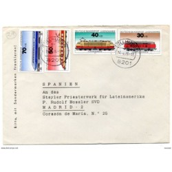 Carta de 1976 trenes