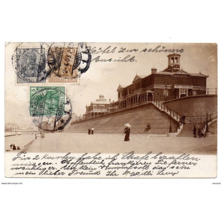 Tarjeta postal de mochengladbach circulada de 1903