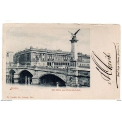 Tarjeta postal de berlin circulada de 1904