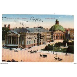 Tarjeta postal de berlin circulada de 1911