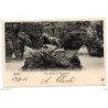 Tarjeta postal de berlin lowengruppe im thiergarten circulada de 1903
