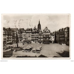 Tarjeta postal  franckfurt circulada 1932