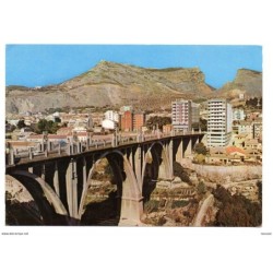Tarjeta postal  Alcoy  puente de san jorge