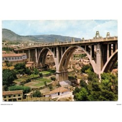 Tarjeta postal  Alcoy  puente de san jorge 1