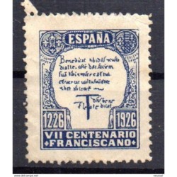 Viñeta  centenario franciscano 1926