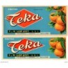 4 papeles de publicidad de naranjas diferentes tamaños1