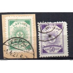 Sellos n 234 Letonia