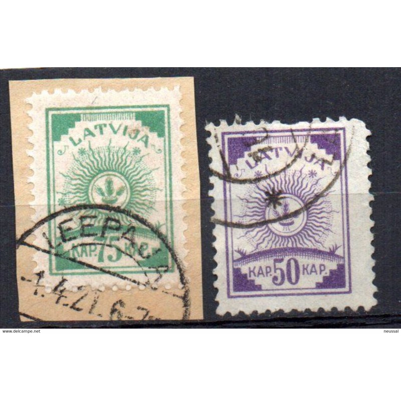 Sellos n 234 Letonia Sellos n 234 Letonia
