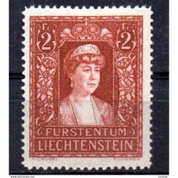 Sello  n 129 Liechtenstein