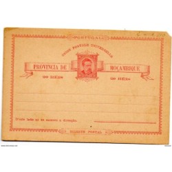 Tarjeta postal de cabo verde 20 reis