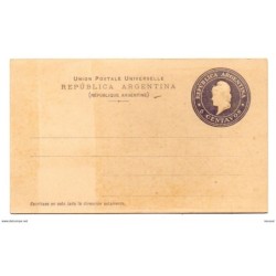 Tarjeta postal de argentina 6 centavos