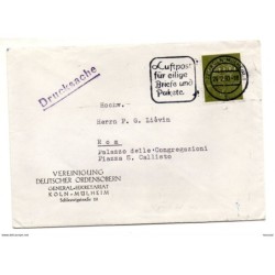 Carta con matasellos commemorativo de 1960