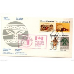 Carta  de  canada matasellos de primer dia  1975