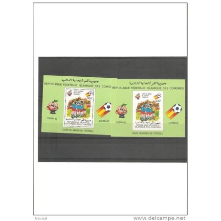 2 Hb de comores dentada y sin dentar