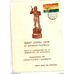 Programa de actos de sant jordi de 1978