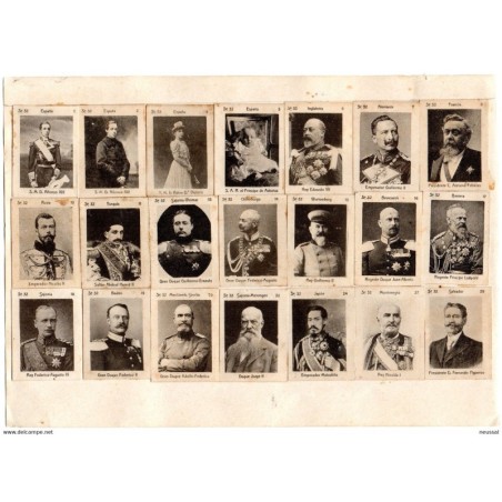 Lote de cromos antiguos