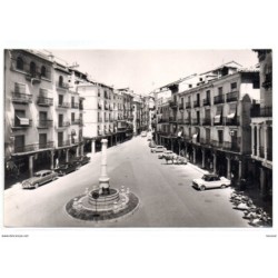 Tarjeta postal  Teruel Plaza del torico