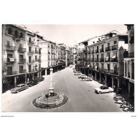 Tarjeta postal  Teruel Plaza del torico