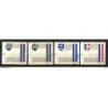 Serie  timbres distribuiters  de  Lietchestein diferentes valores