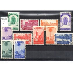 Sellos de la serie n 14860 incompleta falta 159160  de marruecos