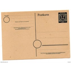 Entero postal  de alemania 12 penning