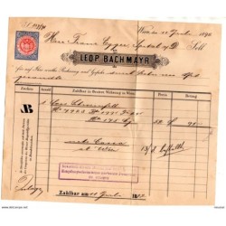Papel de 1892 Austria