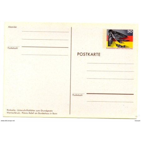 Entero postal de deustcheland