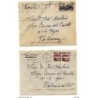 2 cartas de marruecos de los años 50