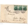 Carta de 1944 con censor  india