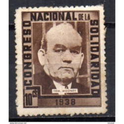 Viñeta congreso nacional de la solidaridad 1938