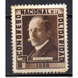 Viñeta congreso nacional de la solidaridad 1938