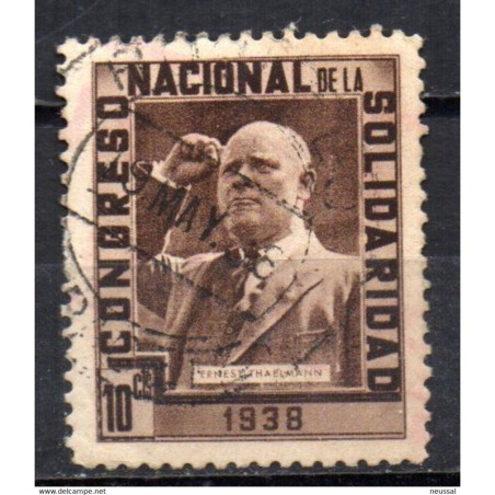 Viñeta congreso nacional de la solidaridad 1938