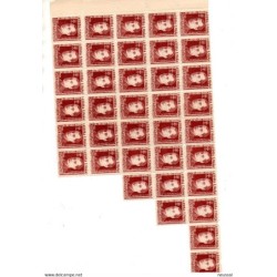 Bloque  de  37 viñetas 50cts  Jose antonio  Arriba españa