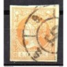 Sello cuatro cuartos de 1860 rueda de carreta 9