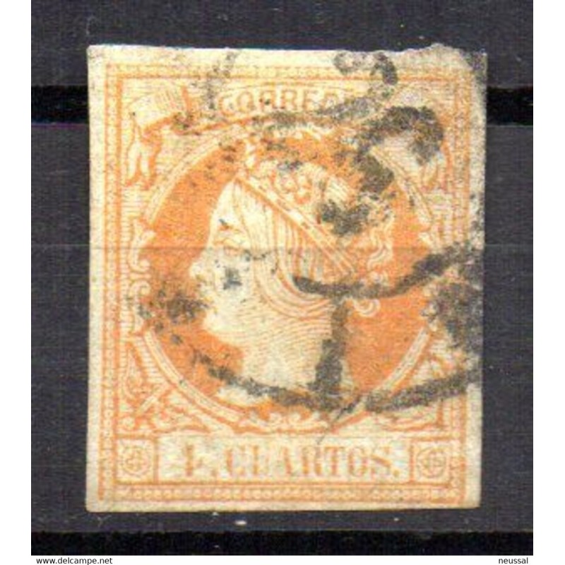 Sello cuatro cuartos de 1860 rueda de carreta 26 Sello cuatro cuartos de 1860 rueda de carreta 26