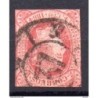 Sello cuatro cuartos de 1864 rueda de carreta 37